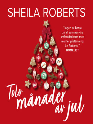 cover image of Tolv månader av jul